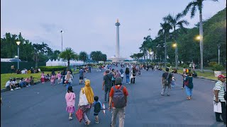 Air Mancur Pesona dan Video Mapping / MONAS WEEK