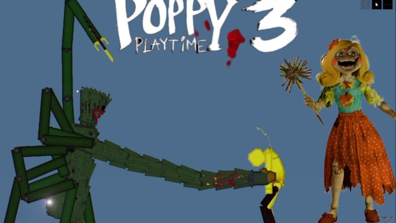 vingança do Player 'estermina /Poppy Playtime Chapter 3 #peopleplayground#melonplaygrond#camisaanime