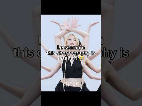 A lot better than the Celebration choreo that’s for sure 😭 #leserrafim #kpop #shorts #fypシ