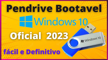 Criando Pendrive Bootavel Windows 10 Fácil e Rápido – 2023 (Oficial)