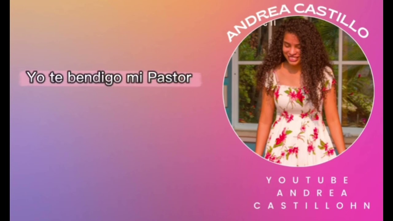“Pista dedicada a los Pastores” A Mi Pastor - Andrea Castillo - Pista Karaoke
