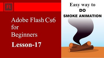 How to do Smoke Animation in Adobe Flash in Hindi
