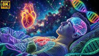 432Hz + 963Hz + 528Hz | The Deepest Healing Sleep: Whole Body Regeneration, Remove Insomnia #2
