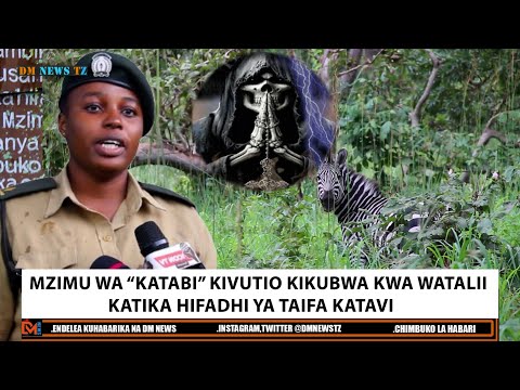 MZIMU WA KATABI KATIKA HIFADHI YA TAIFA KATAVI WAWADUWAZA WATALII 