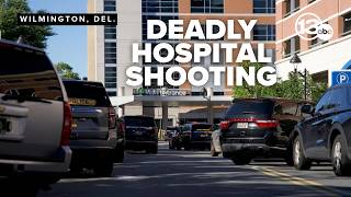 1 dead, 1 hurt in Delaware hospital shooting; suspect in custody