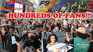 Hundreds Of Fans At Fast & Furious F9 Premiere Wvin Diesel & More Celebs
