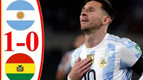 resumen y goles Argentina vs Bolivia eliminatorias Qatar 2022