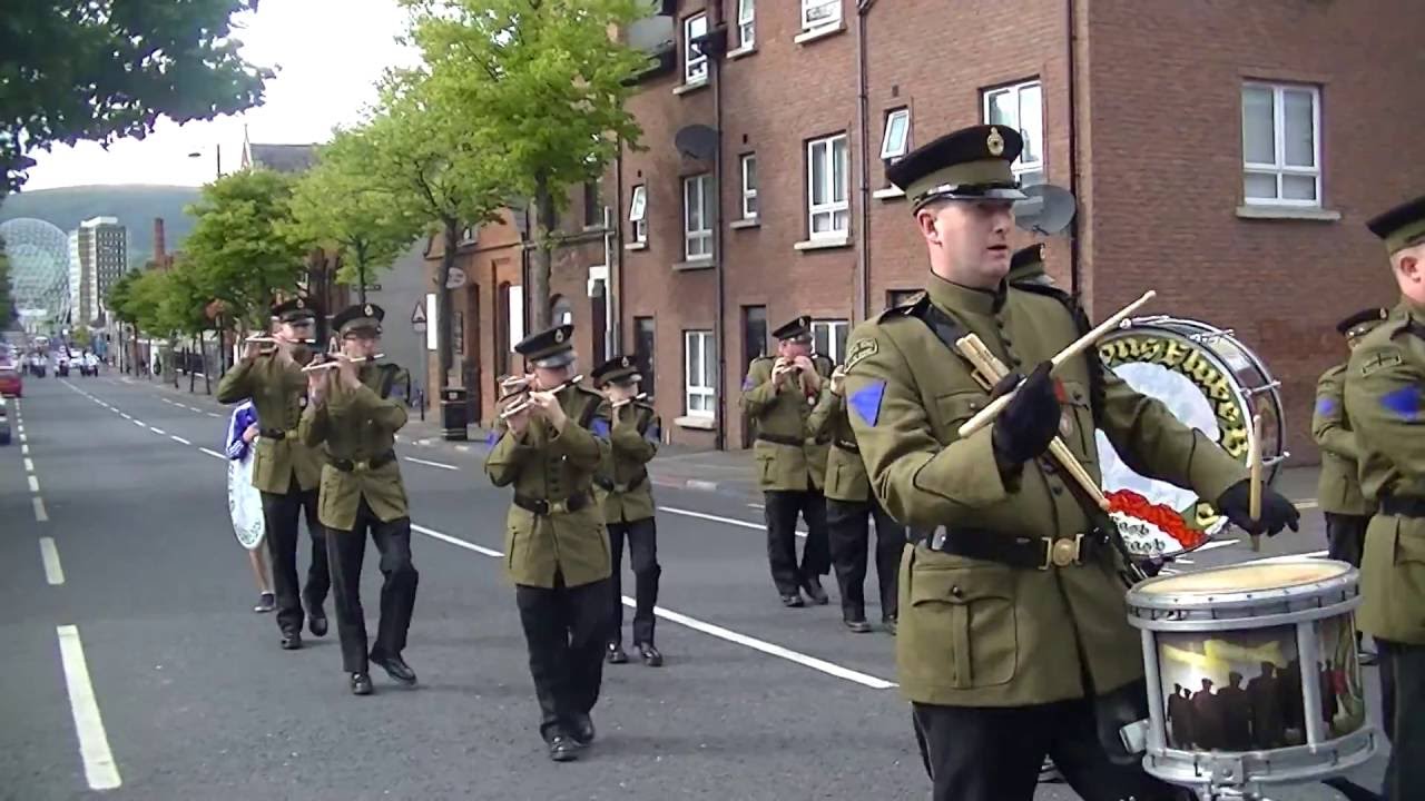 Rising Sons FB East Belfast @ South Belfast Memorial Parade 2016