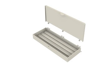 3D Printed Pencil Box (Fusion360 Parametric)