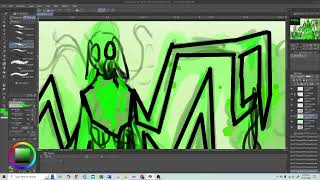 Speedpaint! Fallout protogen world meets being radioactive