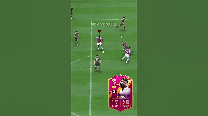 FUTTIES Zapata is the best striker in the game.