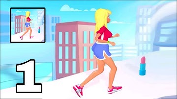 Makeover Run Gameplay Walkthrough || Level 1-13 || Part 1 || {Android} By Moonee Publishing