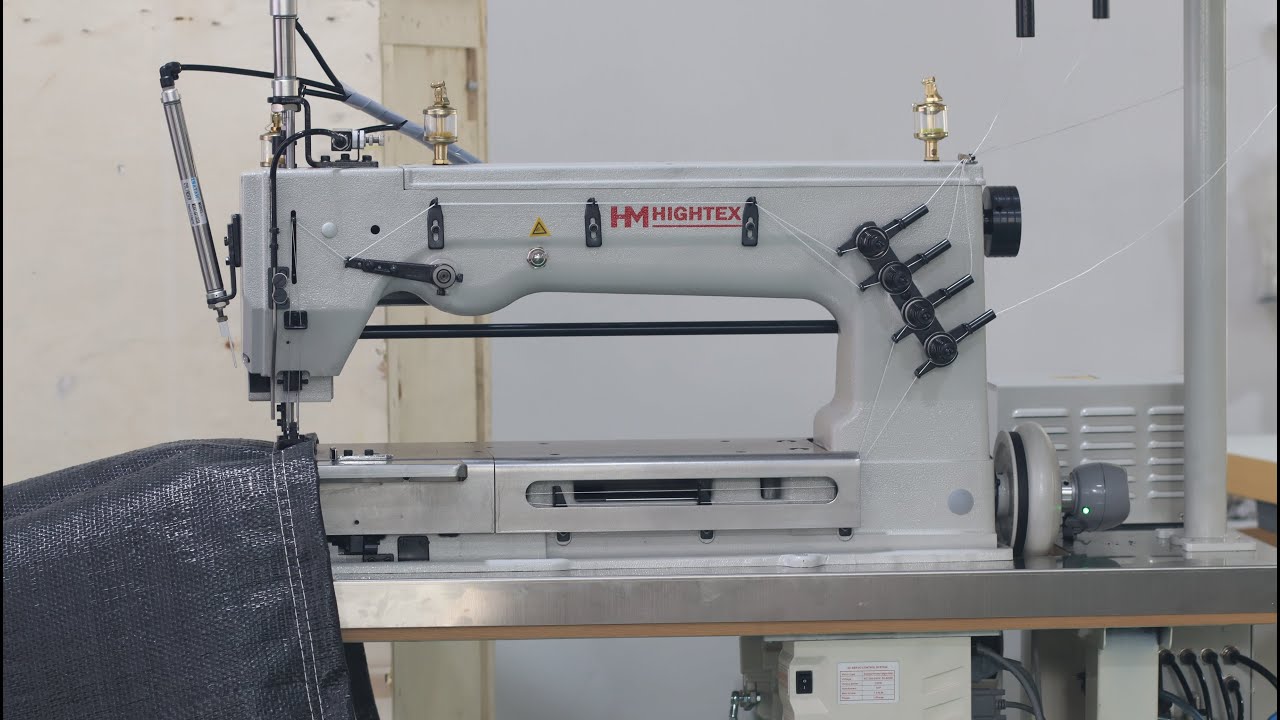 Heavy duty long arm chainstitch sewing machine for canvas & geotextile YouTube