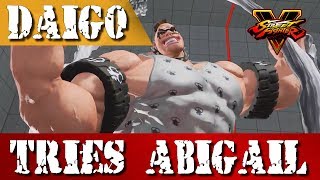 Sfv Daigo Tries Abigail The New Character Street Fighter 5 Compilation