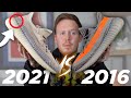 The FIRST 2016 YEEZY 350 v2 VS The LATEST 2021 YEEZY 350 v2 Comparison!
