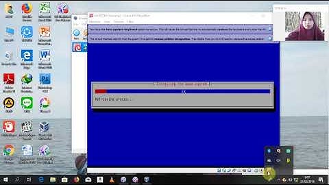 Tutorial cara menginstal sistem operasi linux debian menggunakan aplikasi virtual box