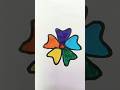 flower 🌹 colour drawing 🤣#shorts #viralshort #trendingshorts