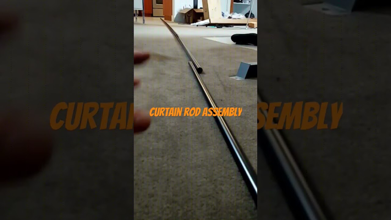 Сборка длинного карниза для штор🟠 