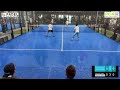 Le show max joris au p1500 de padel campus arena avec son tweener lob