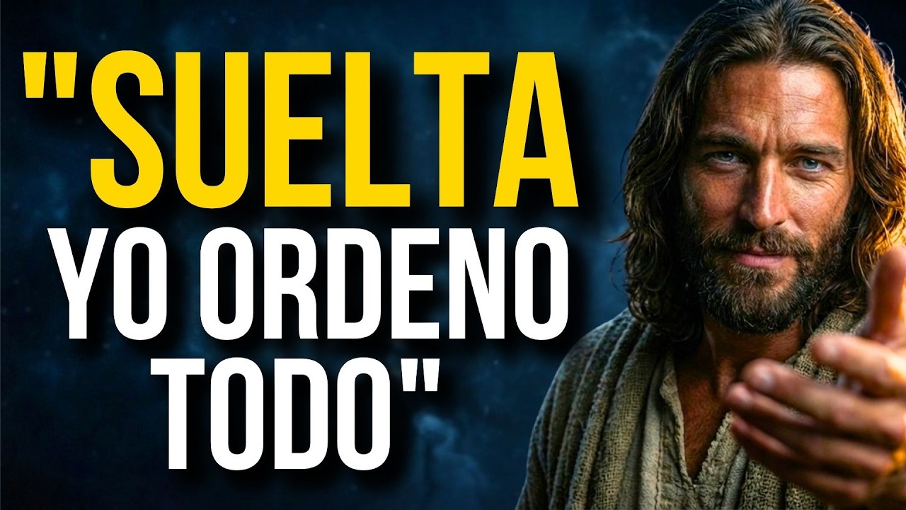 Suelta el control y mira cómo DIOS ordena todo en tu vida - Reflexión Cristiana