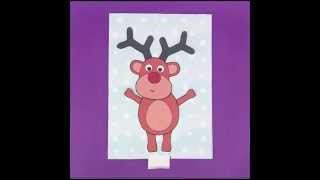 Festive Pull-The-Tab Cards to Download and Make