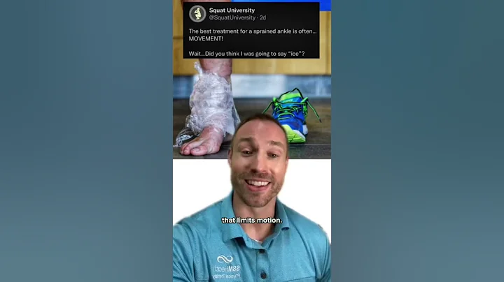 STOP Icing Sprained Ankles!