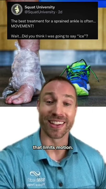 STOP Icing Sprained Ankles!