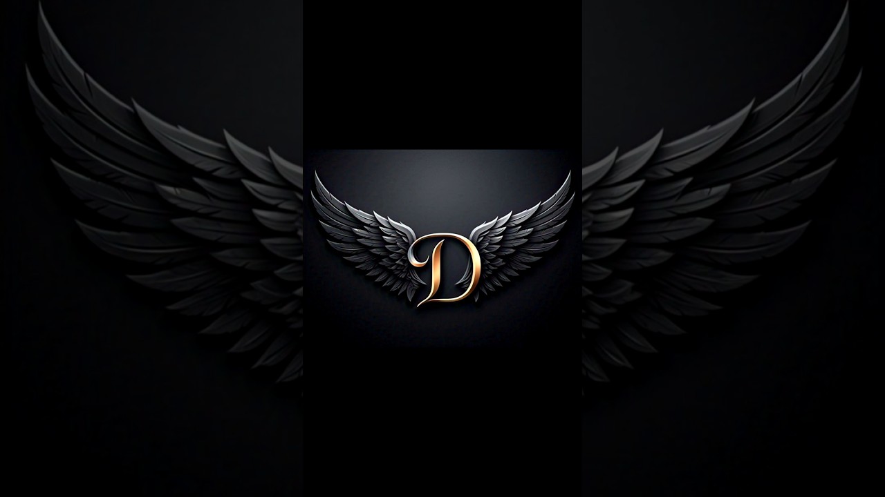 Different Style Letter Logo Design | Letter D Logo Status Video