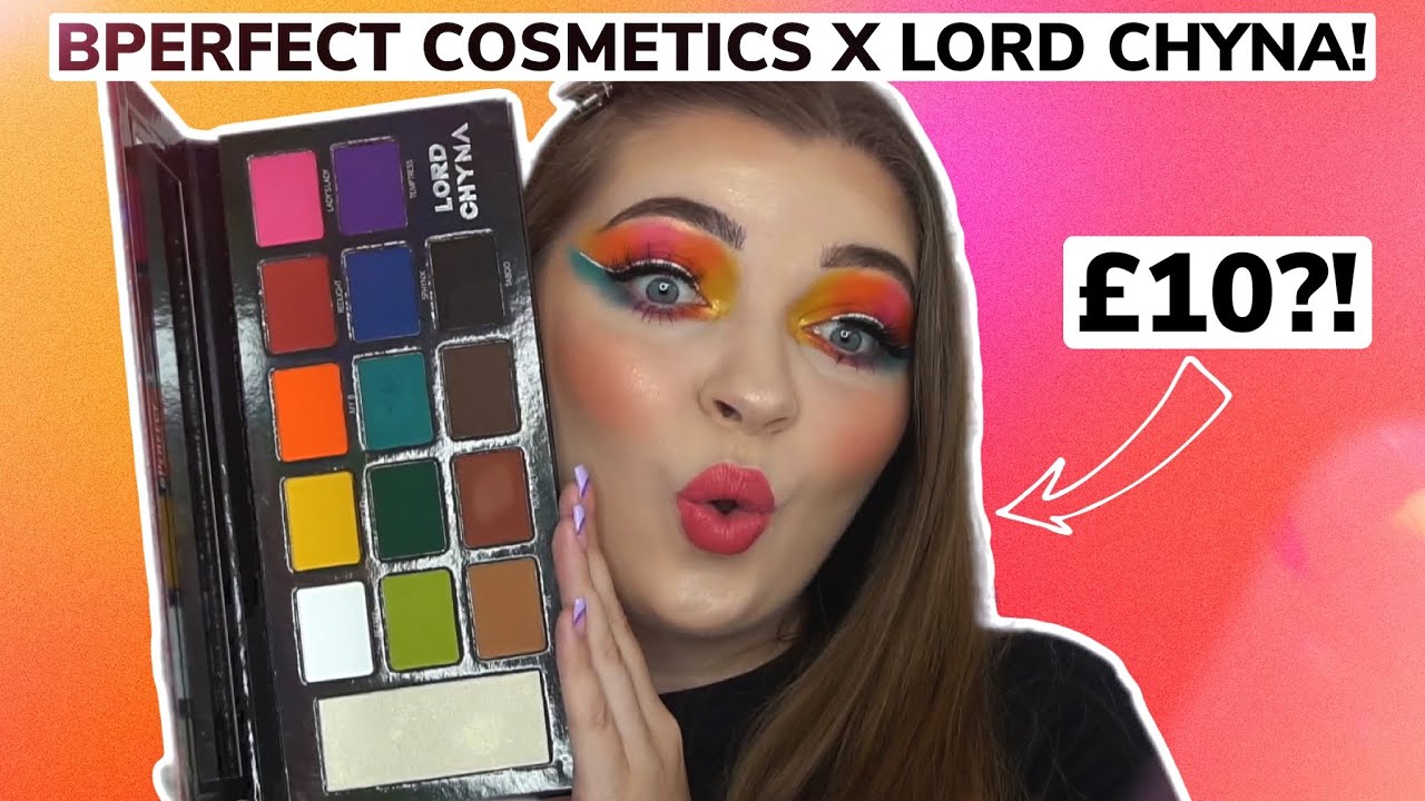 BPERFECT COSMETICS X LORD CHYNA TABOO PALETTE!!🌈 FIRST IMPRESSIONS