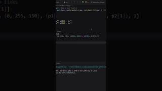Cloth physics in Python 🤯 Real motion, real math 💻✨ Subscribe for more 🚀
