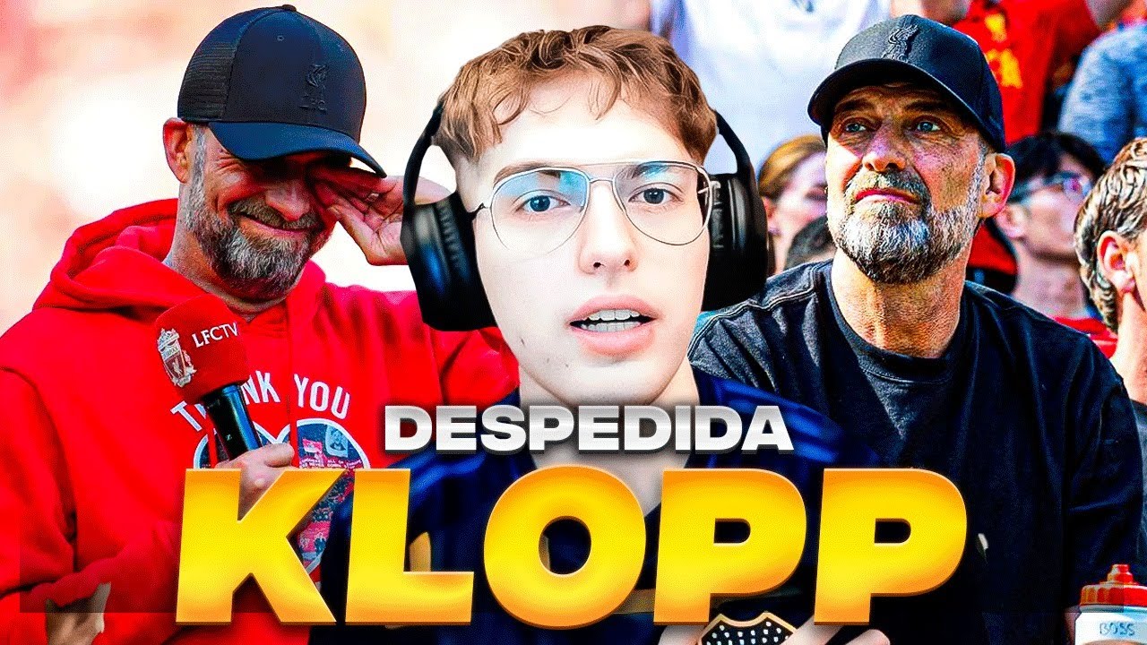 DAVOO XENEIZE REACCIONA A LA DESPEDIDA DE JURGEN KLOPP DEL LIVERPOOL (2015-2024) - HISTORIA PURA