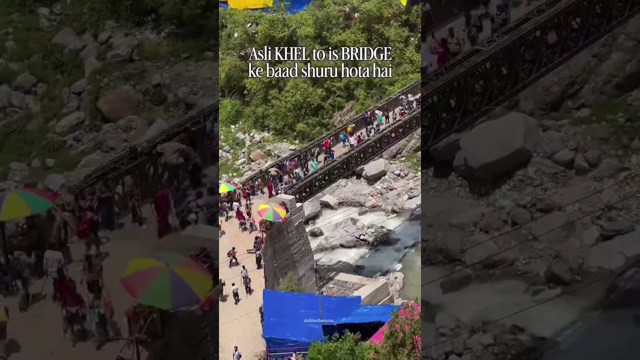 असली खेल तो इस पूल के बाद शुरू होता हैं  | kedarnath yatra | kedarnath treck | chardham yatra status