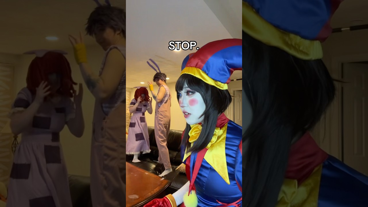 Trio Dynamic TADC 💀💀 #theamazingdigitalcircus #cosplay #tadc #glitchproductions #pomni#jax#ragatha