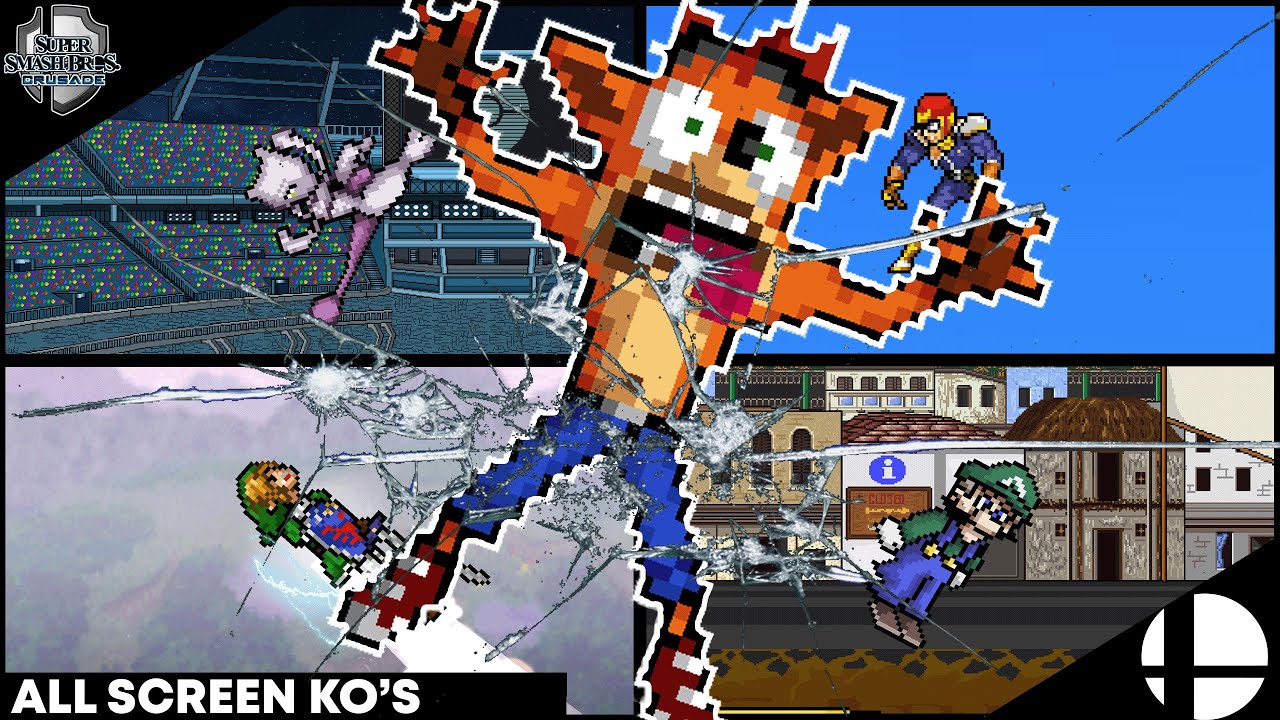 SSBC: ALL SCREEN KO'S 0.9.5!⚔️ #supersmashbros