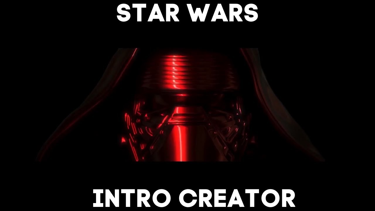 Mandalorian Intro Template in 1 Minute