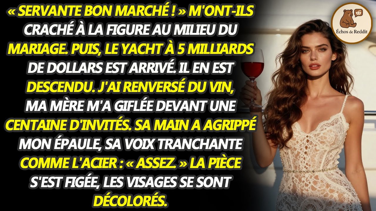 Au mariage de mon frère, ils m'ont traité de 