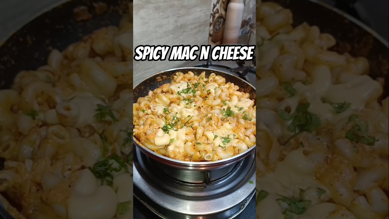 Spicy Creamy Mac n Cheese Recipe| Cheesy macaroni #shorts #recipe #macncheese