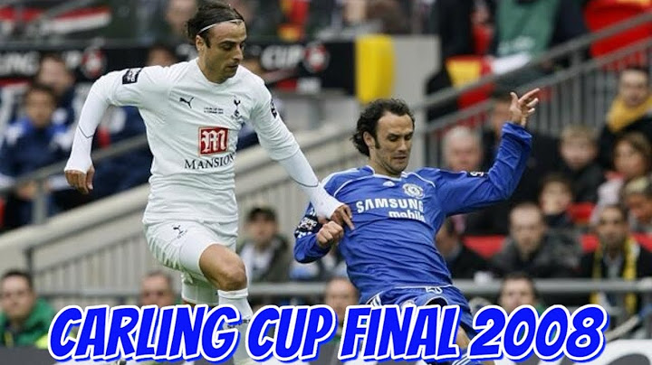 Tottenham Hotspur 2-1 Chelsea - Carling Cup Final 2007/08