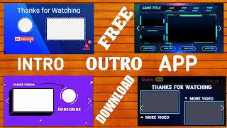 How to Intro outro maker App | intro kaise banaye HD screenshot 1