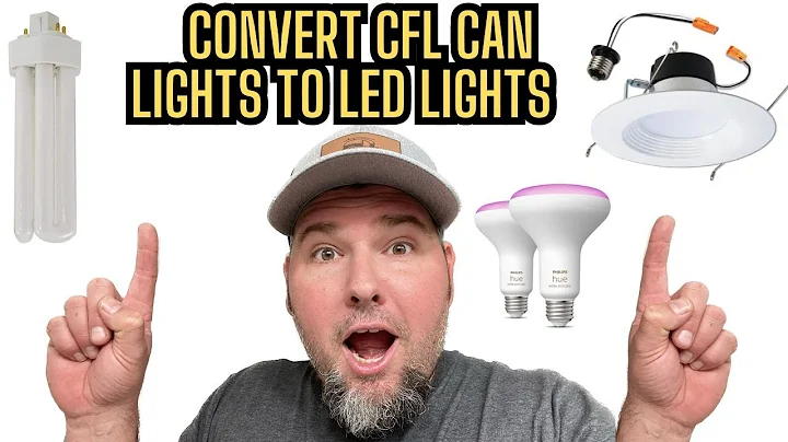 How to Convert CFL Can Lights to LED Can Lights
