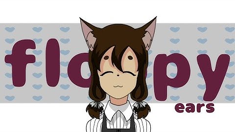 [ Floppy ears meme ] [ lazy ] [ kini draws ] oc introduction read description