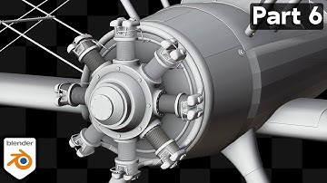 Creating a Biplane in Blender 🛩️ Part 6 (Tutorial Series)