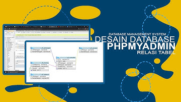 DESAIN DATABASE DENGAN PHPMYADMIN