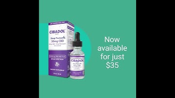 Cibadol ZERO – Broad Spectrum Sleep Tincture