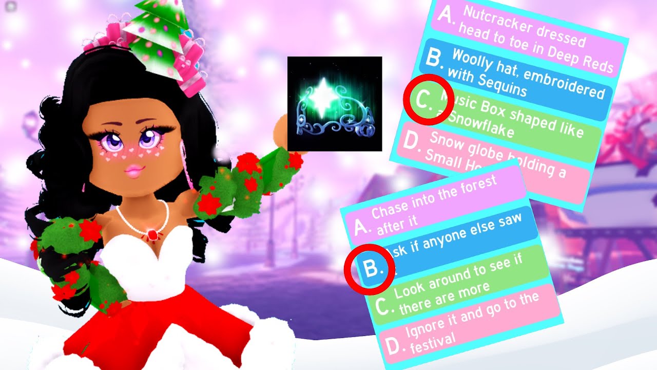 All Winter Halo answers in Roblox Royale High - Gamepur