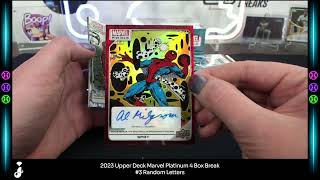 2023 Upper Deck Marvel Platinum 4 Box Break #3