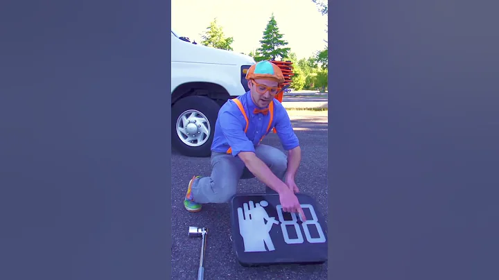 What tools did Blippi find?! Car #Shorts for Kids