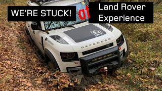 STUCK!! At Land Rover Experience Biltmore