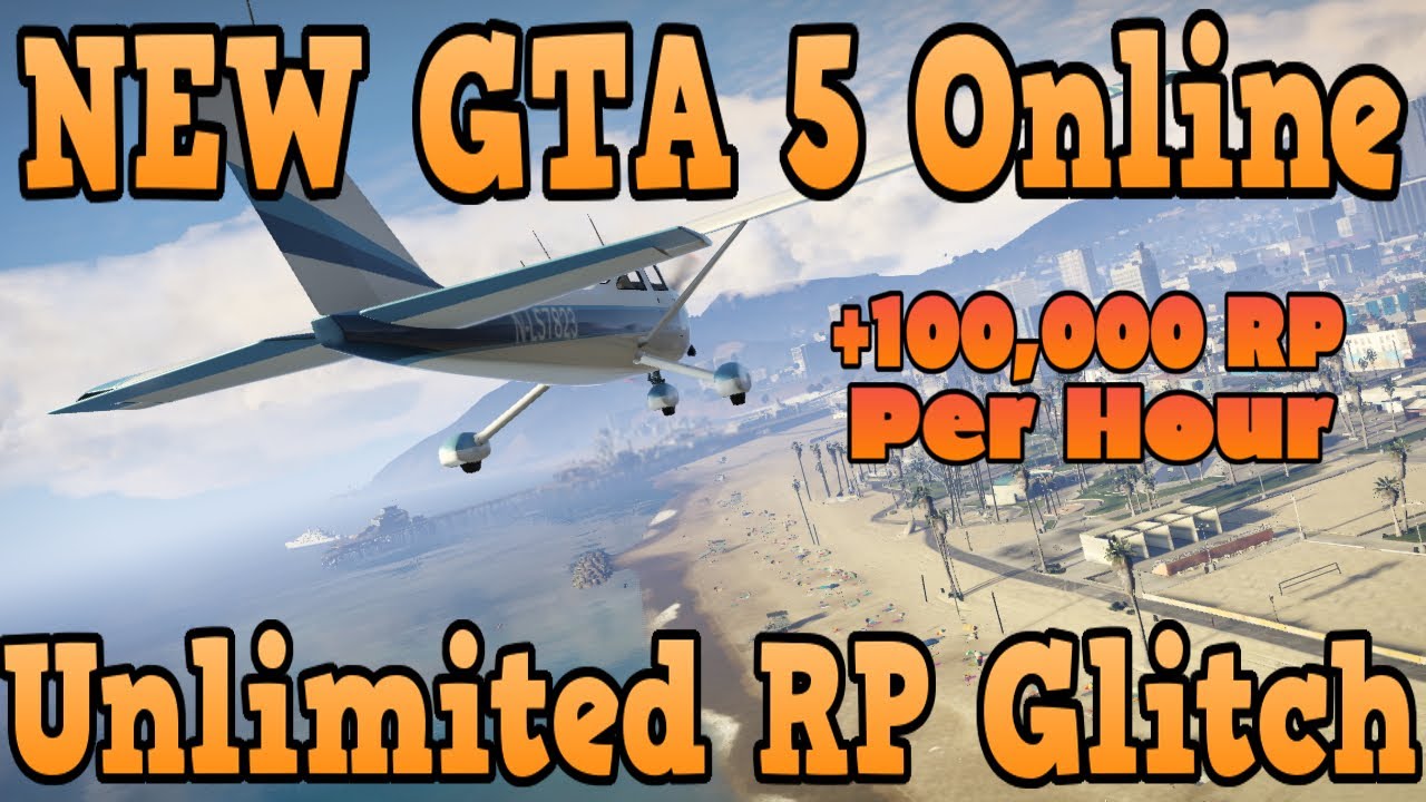 "GTA 5 Online" Unlimited RP Rank Up Glitch ( +100,000 RP Per Hour! ) - Lets try to CRUSH 1,000 likes on this guys! If you enjoyed, be sure to subscribe so you never miss a video from me!