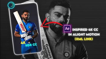 Ae Like 4K HDR CC IN ALIGHT MOTION | XML LINK IN DESCRIPTION 🔗 | HARMEET EDITS